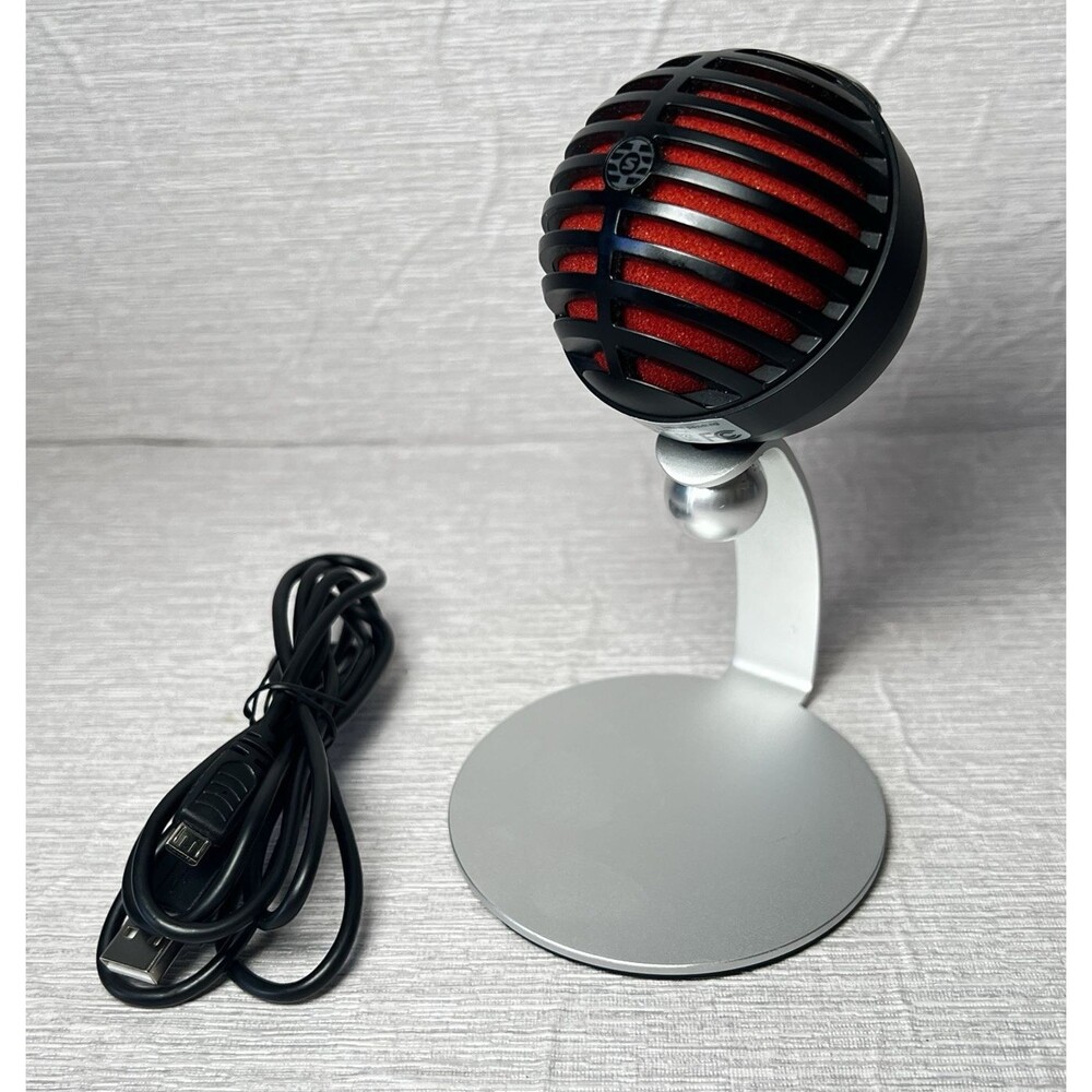 Shure MV5 Digital Condenser Microphone AMV5-DS USB Tested Works